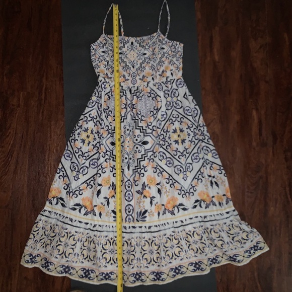 Anthropologie Multicolor Patterned Midi Dress - Picture 6 of 15